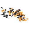 200g Halloween Confetti Halloween Party Table Scatter Confetti Pumpkin Spider Webs Foil Metallic Sequins Confetti Decor