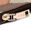 Contrasting color plaid splicing shoulder handbag