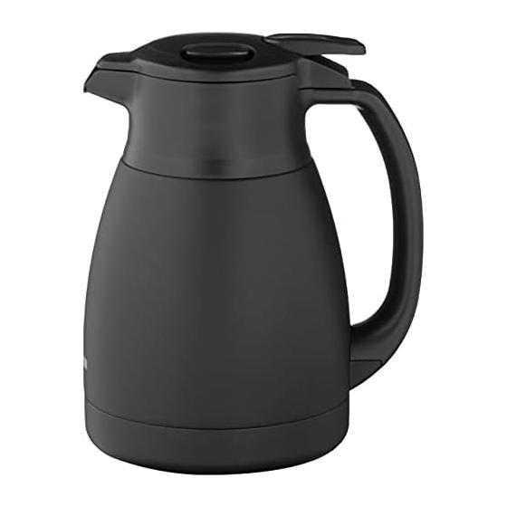 Zojirushi Mahobin Нержавеющая сталь Кастрюля 1.0л Кастрюля Настольная Широкое горло Приблизительно 6.5см Нержавеющая сталь Вакуумная Двойной слой Mahobin Тепло/Холод Матовая