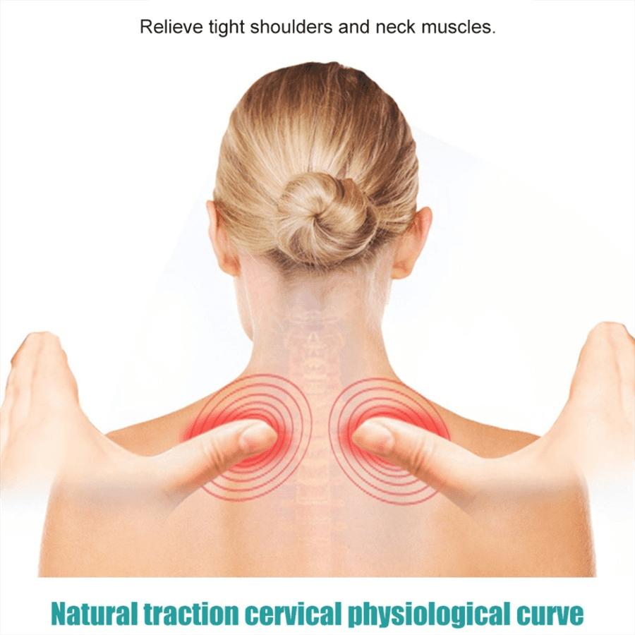 1pc Neck Massager Deep Kneading Relaxation Massager, Portable For Home And Travel