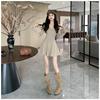 2025 Women's Knit Long-Sleeve Hip-Wrap Sweater Dress - Autumn & Winter Collection