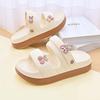 Breathable And Lightweight Pink Girls Sandals Soft Bottom Summer Beach Footwear