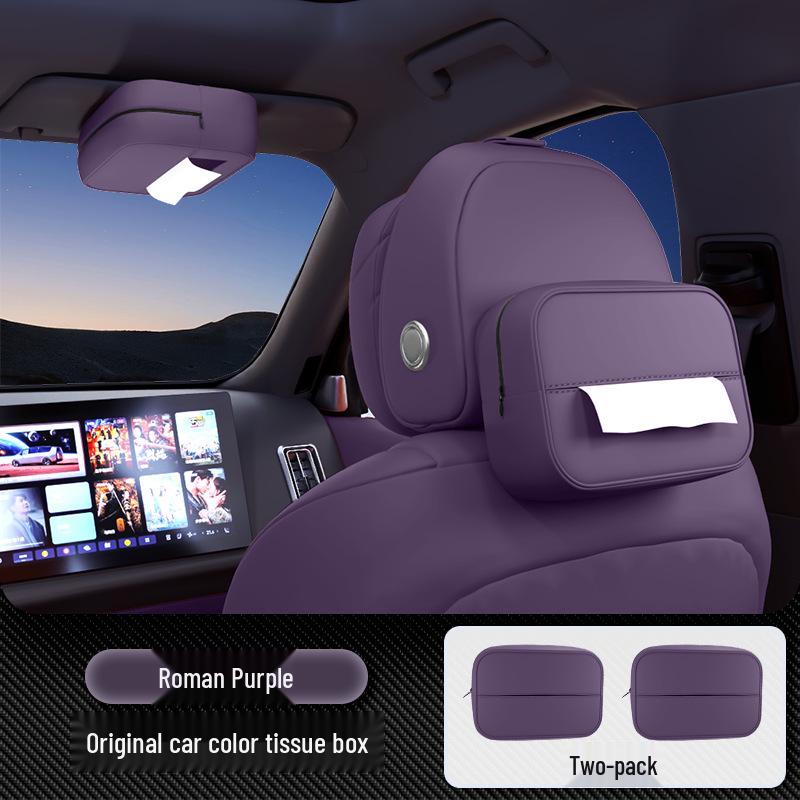 Leapmotor B10 Car Tissue Box: Seat & Armrest Hanging Interior Accessory