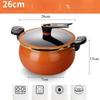 Stew Pot; Enamel Pot; Household Multi-functional Cooking Pot; Large Capacity Stew Pot; Multi-purpose Pot;  Convenient Soup Pot