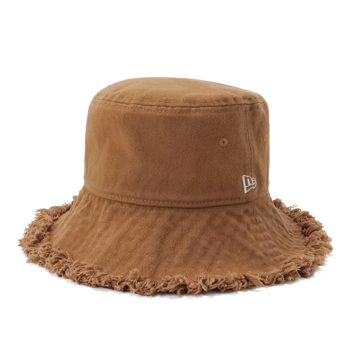 

[New Era] Панама New Era Bucket Hat Bucket-03 14378716 NER35C2507 Верблюжий бежевый SM Однотонная необработанный край Эксклюзив ONSPOTZ Женская шляпа Стильный уличный бренд Специалист