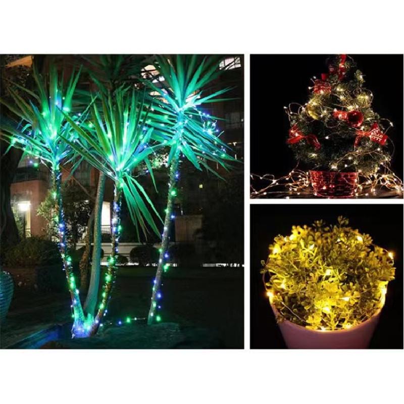 Kupferdraht Lichterkette mit Fernbedienung für Weihnachtsfeierlichkeiten