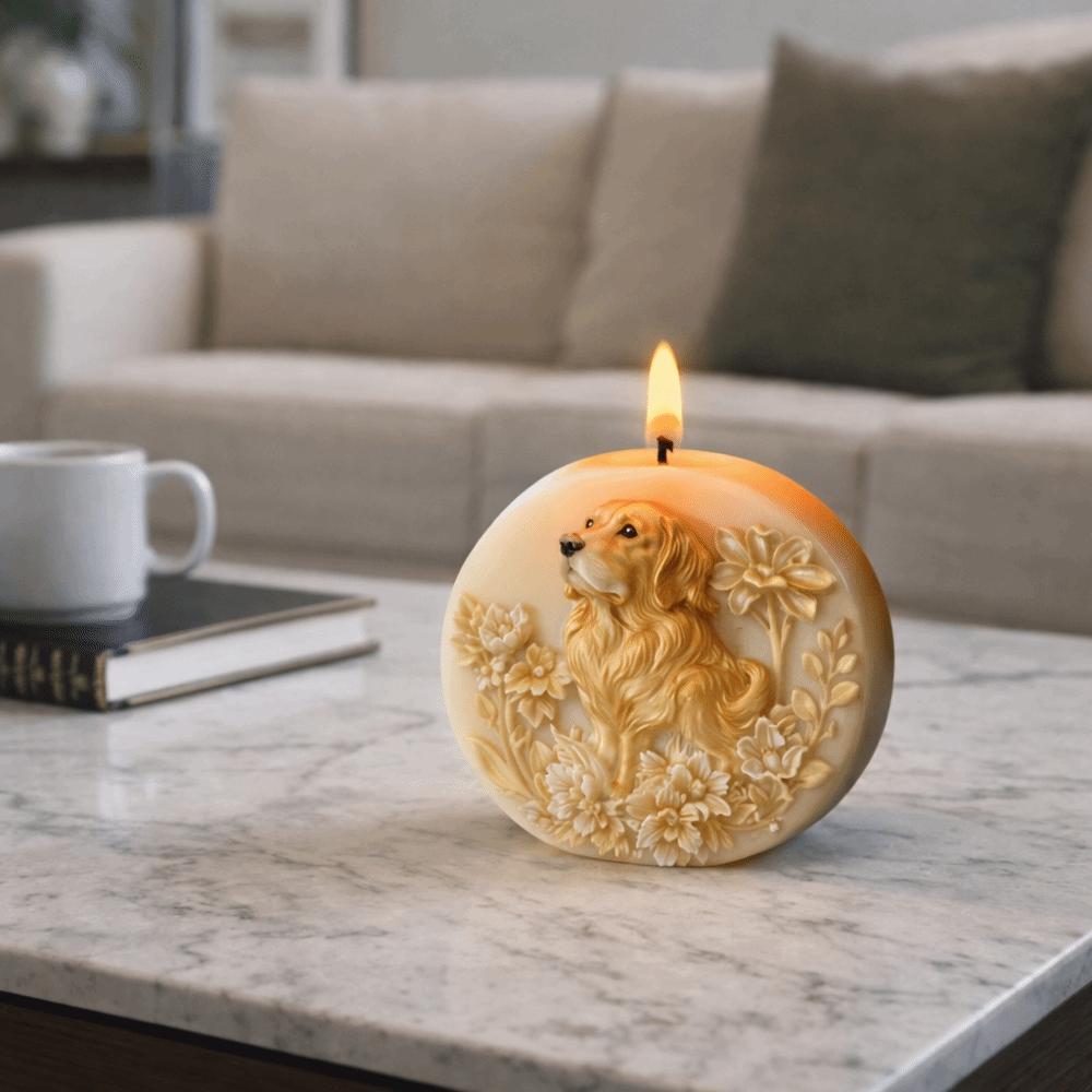 Reusable Animal Soap Mold 3D Aromatherapy Mold Practical Dog Candle Mold Hand Gestures