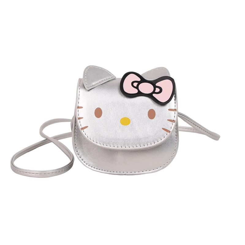 Hello Lovely Kitty Fashion 2025 Single Shoulder Crossbody Bag & Women's Cartoon Mini Coin Purse