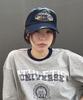 Yunibeoseugameonteu Universe Signed Washed Ball Cap_Navy