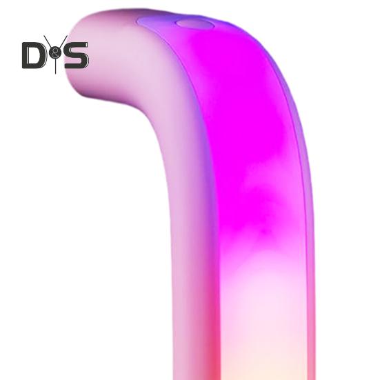 LED Light-Up Cup Handle for 30oz/40oz Rechargeable Waterproof Glow Grip with 6 Color Modes & 7H Runtime Night Light Cup Accessory