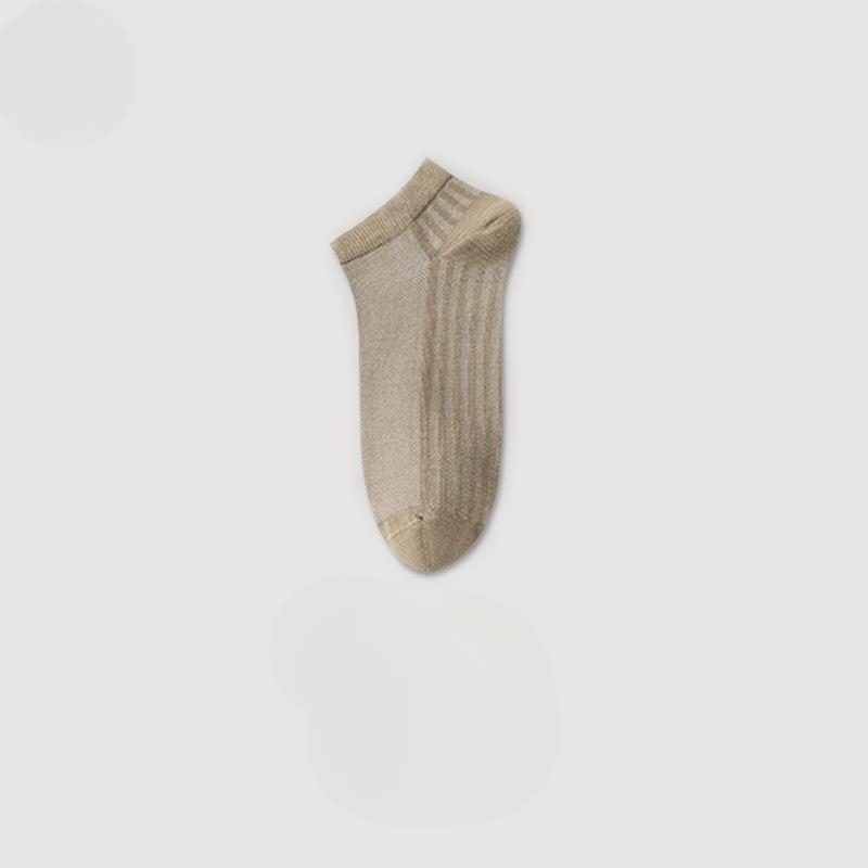 Women's Summer Thin Sports Antibacterial Mesh Breathable Deodorant Wicking Boat Socks