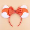 Fashion New Brown Beauty And Beast Mouse Ears Headband 5" Headwear Boys Girls Festival Party Hair Accessories Women Gift