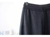 2025 Women's Double-Sided Wool Pants: Thick, Loose, Elastic Waist, Drawstring, Straight-Leg, Floor-Length.