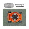 45 x Titanium Knife Blades for All Husqvarn/Automower/ Yardforce/Gardena Robotic Mowers(3g-0.75mm) with 45 Screws, Replacement Blades for Models 105