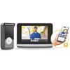 Visiophone V500 Connect - SOMFY - 2 Fils, 7 Pouces, Filaire, Vision Nocturne, Objet Connecté