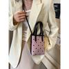 Simple Casual Crossbody Phone Bag for Women  Trendy Bow Hasp Design Mini Bucket Bag Lady Fashion Lipstick Purse