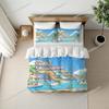 Maltese Puppy Cute Dog Duvet Cover Set Home Style Bedding Soft Laundry Cotton Bed Four Seasons Student Dormitory Home Textile963