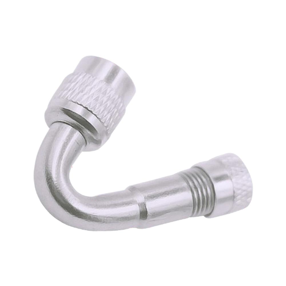 Motorcycle 45 90 135 Degree Angle Bent Valve Adaptor Extension Valve Bike Adapter Car Tyre Tube P6R4