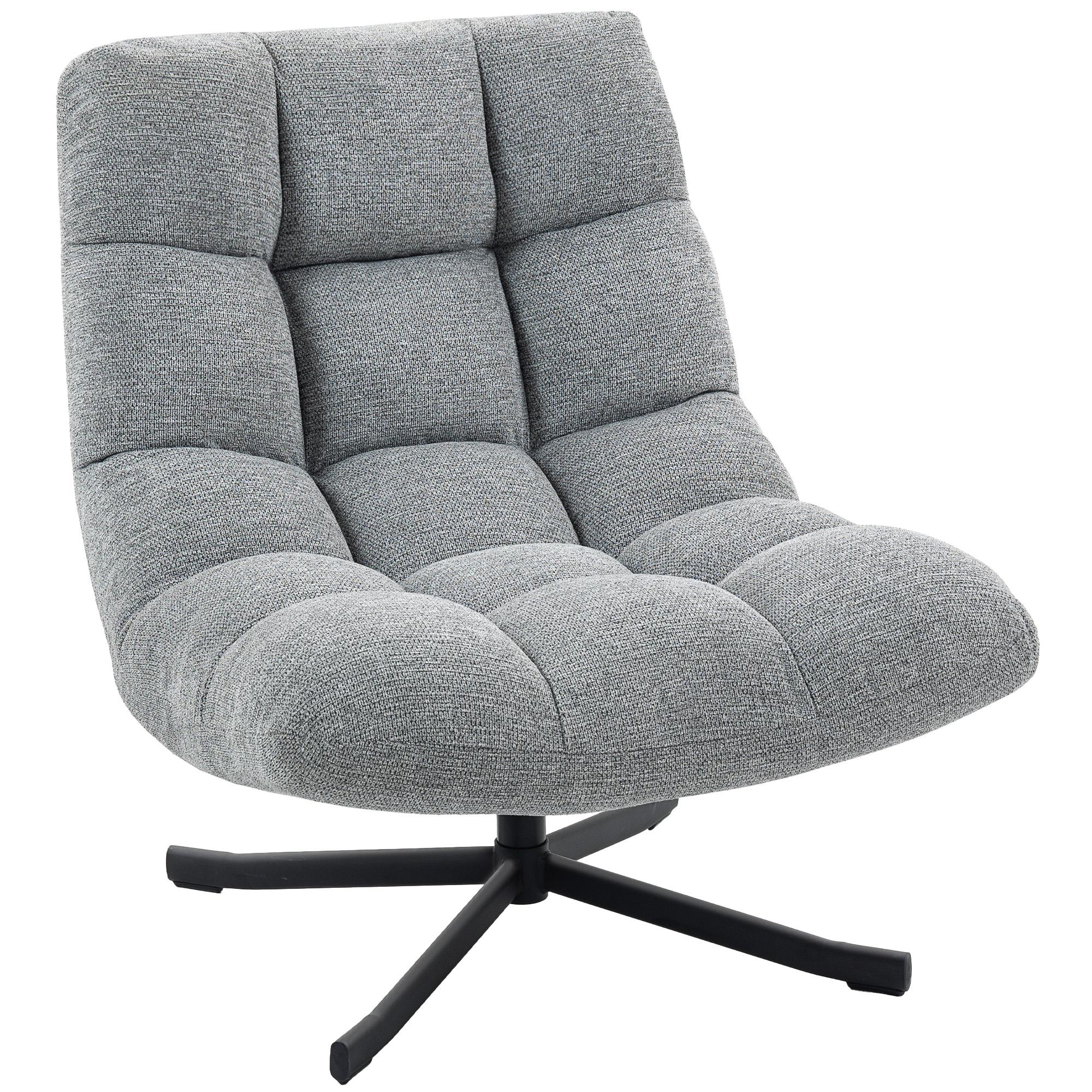 Armchair Swivel Lounge Chair with Wide