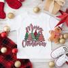 Just A Girl Who Loves Christmas Printed Kids Shirts Child Christmas Party T-shirt Top Xmas Vibes Outfit Child Short Sleeve Tee