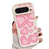 Y2K Retro Gradient Love Hearts Pattern Case For Google Pixel 10 Pro XL Pixel 9A 9 Pro 8 7 8A 7A Shockproof Bumper Soft Silicone Cover