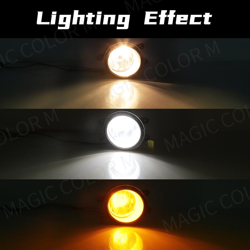 Led Fog Lamp For Toyota Ractis 2010 2011 2012 2013 2014 Auto Bumper Front Light Head Lamp Replacement Cover Car Accessories 12V