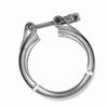 Universal 2,5 tommer 63 mm Bil Auto V-bånd Turbo Downpipe Eksosklemme M6 Skrue
