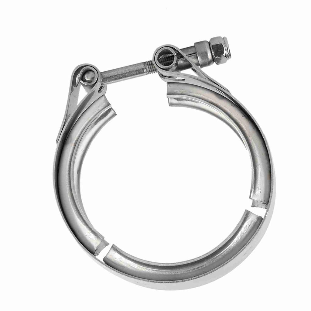 Universal 2,5 tommer 63 mm Bil Auto V-bånd Turbo Downpipe Eksosklemme M6 Skrue