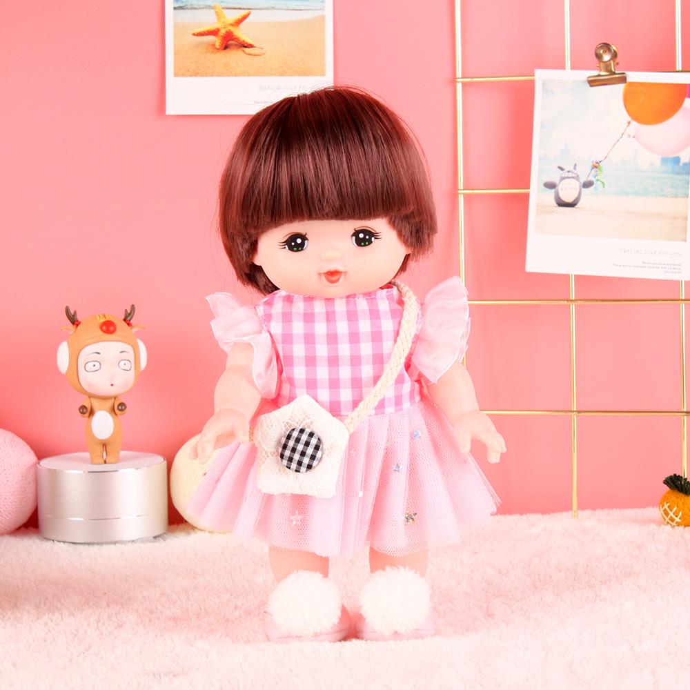 

26 см шарнирная кукла, совместимая с одеждой и аксессуарами Xiaolemei для практики переодевания девочек в игровой домик Fits 25cm Dolls (without Plush)