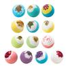 100G Salt Bath Bombs Plants Extract Essential Oils Handmade Fizzies Ball Dry Skin Moisturizing Aromatherapy Shower Ball Women Spa