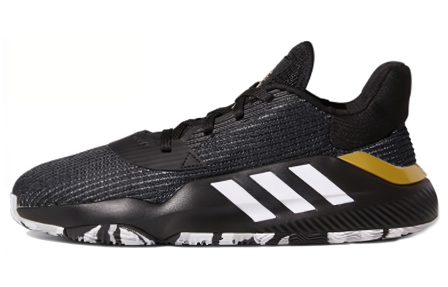 Adidas Pro Bounce 2019 Low Gca  Black Gold Mint  EF8793 46