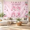 My Melody Wall Tapestry Home Decor Hanging Cloth Art Background Tapestry for Bedroom