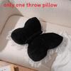 Elegant Butterfly Lumbar Pillow With Plush Cover For Bedroom And Living Room Decor