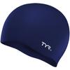 Tyr Junior Swim Cap No Wrinkle Swim Cap Lcsjr 401 Navy