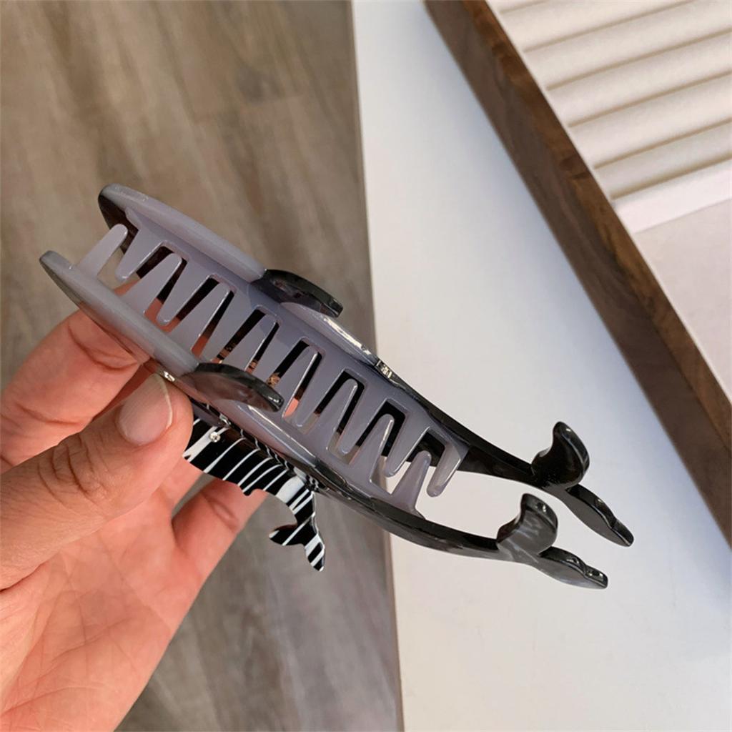 Shark Hair Claw Clips Ocean Theme Hair Jaw Clamps Cute Hair Catch Acetate Barrettes Strong Hold Hairpin for Girls
