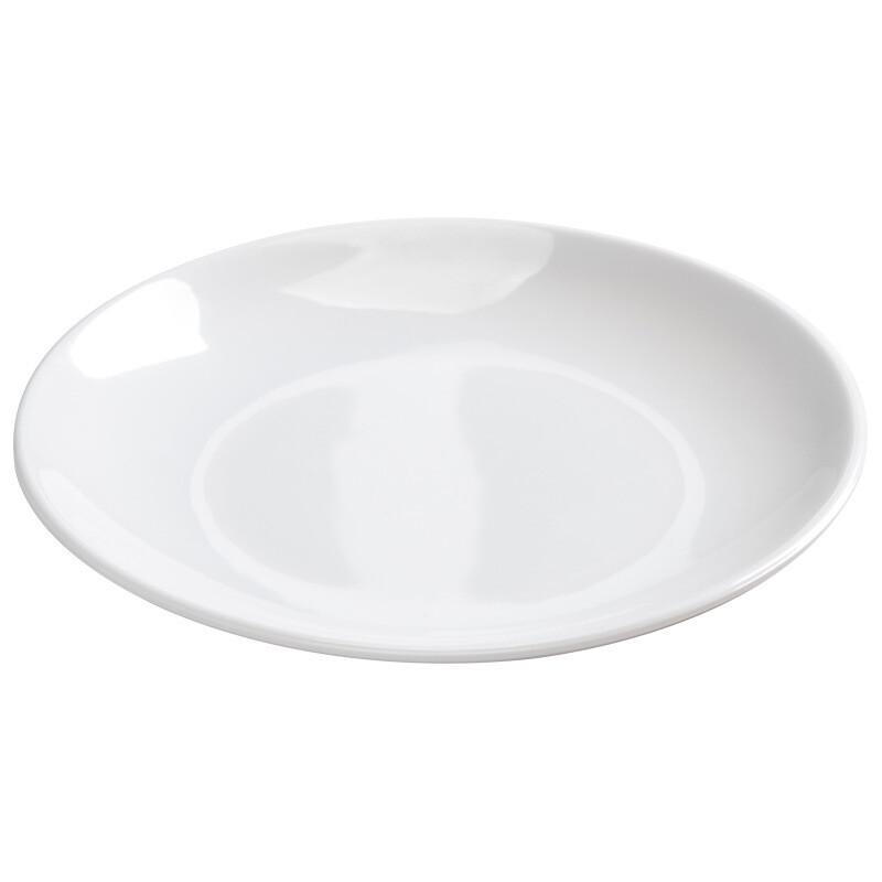 Yangge White Melamine Dinner Plates
