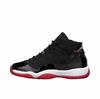 AJ11 höhenverstellbare Basketball- und Laufschuhe, Weiß & Marineblau, Unisex Big Devil KONGKOU Schuhe