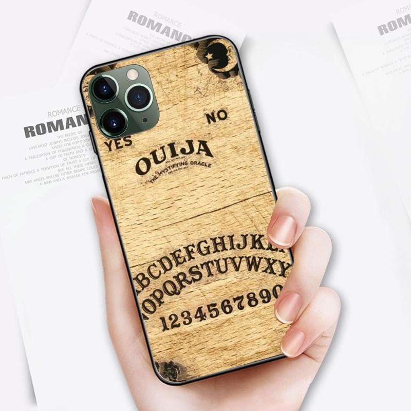 Witches Moon Tarot Čarodějnický obal na telefon pro iPhone 14 13 12 11 XS X 8 7 6 Plus Mini Pro Max SE 2022 Měkký černý kryt na telefon