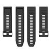 22mm Solid Color Silicone Watch Strap Wrist Band for Garmin Forerunner 570 47mm/Fenix 3 5 6 7/Descent G1/Forerunner 935/945/955