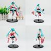 Hatsune Miku Pvc Model Ornament With Traditional Kimono For Home And Office Display