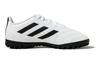 adidas GOLETTO 8 Comfortable Cushioning, Wear Resistant Low Top Kids' Soccer Shoes White Black Kids' HQ4485