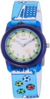 Timex Time Teacher Uhr Offiziell Blau TW7C16500, Importiert,