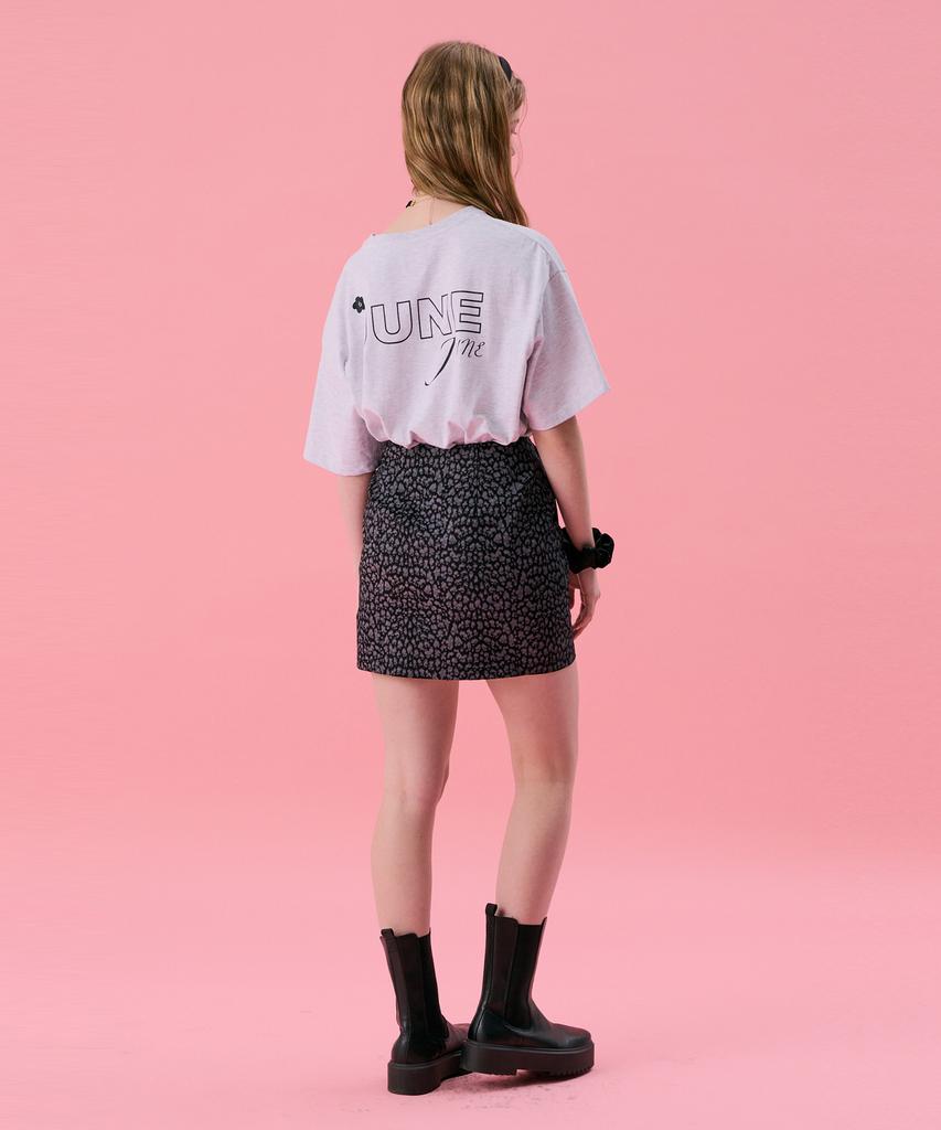 JUNEJUNE SPACE Vol11.Basic Logo T_Melange(Vol11.Basic Logo T_Melange)