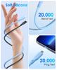 Magtame Silicone Magnetic PD60W Fast CTOC 480Mbps Data Compatible with iPhone MacBook Type-C Cable, Material, Adsorption, Tangle-Resistant, Type-C