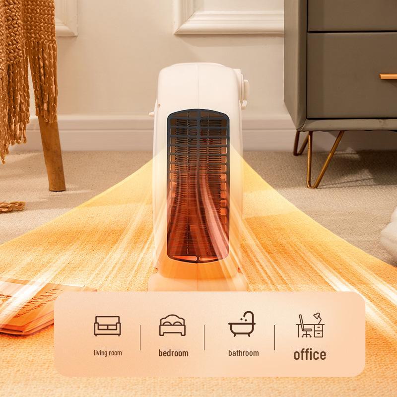 Energy-Efficient Household Fan Heater: Compact Electric Heating Stove for Bathroom
