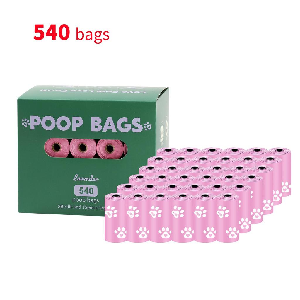 Eco-friendly Biodegradable Dog Waste Bags with Dispenser