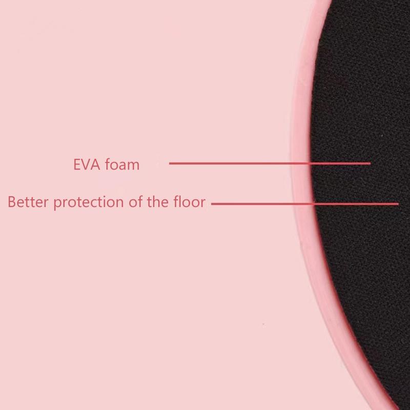 Coppia di Fitness Core Sliders Piatto Scivolante per Esercizi Addominali Pilates Yoga Palestra Dischi Slider Attrezzatura per Allenamento Muscolare del Corpo