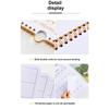 2026 Multilingual Wall Calendar 12 Month Coil Planner Modern Decorative Bedroom Dormitory Apartment School Workplace Supplies