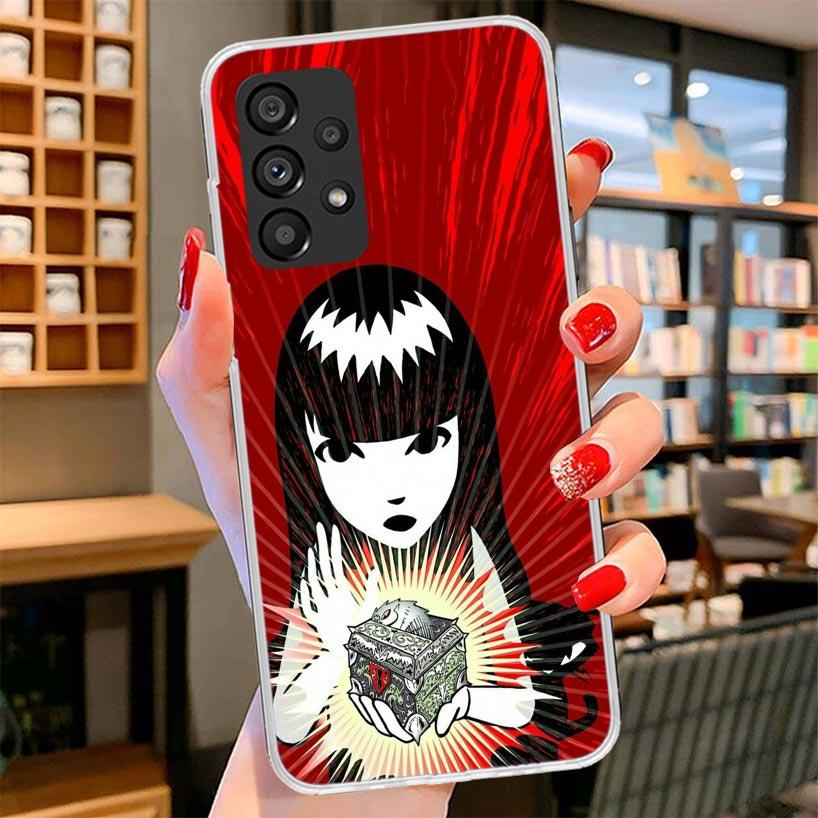 Comics Emily The Strange Phone Case For Samsung Galaxy A17 A37 A57 A16 A26 A36 A56 A15 A25 A35 A55 A14 A24 A34 A54 A13 A23 A33 A