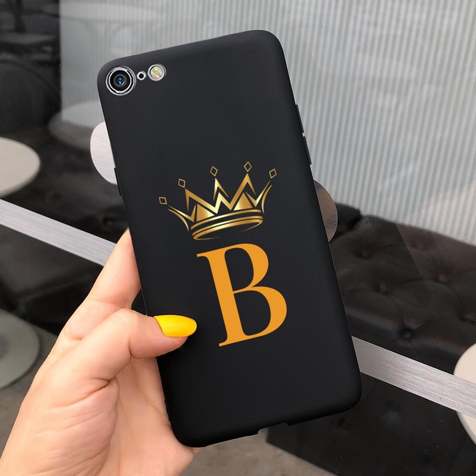For Apple iPhone 6 6S Plus Case Cute Crown Letters Cover Soft Silicone Phone Case For iPhone 6 Plus iPhone6 S Bags Fundas Bumper
